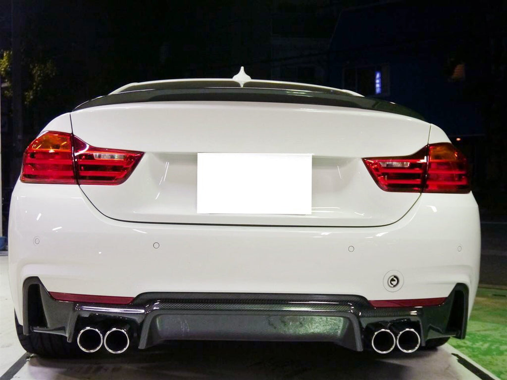 F32 4 Series M Sport Quad Tip Rear Diffuser