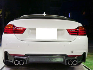 F32 4 Series M Sport Quad Tip Rear Diffuser