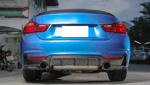 F32/F33 BMW 435i Carbon Fiber Rear Diffuser
