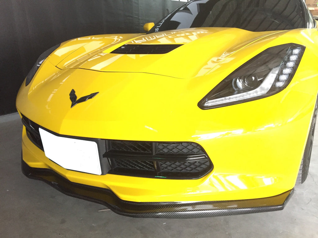 Chevy C7 Corvette Z06 Carbon Fiber Front Lip
