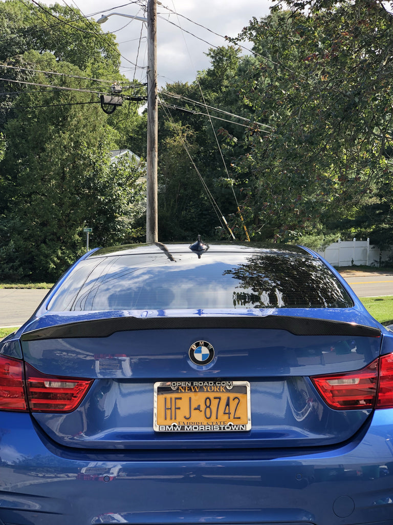 F82 M4 Carbon Fiber Trunk Spoiler